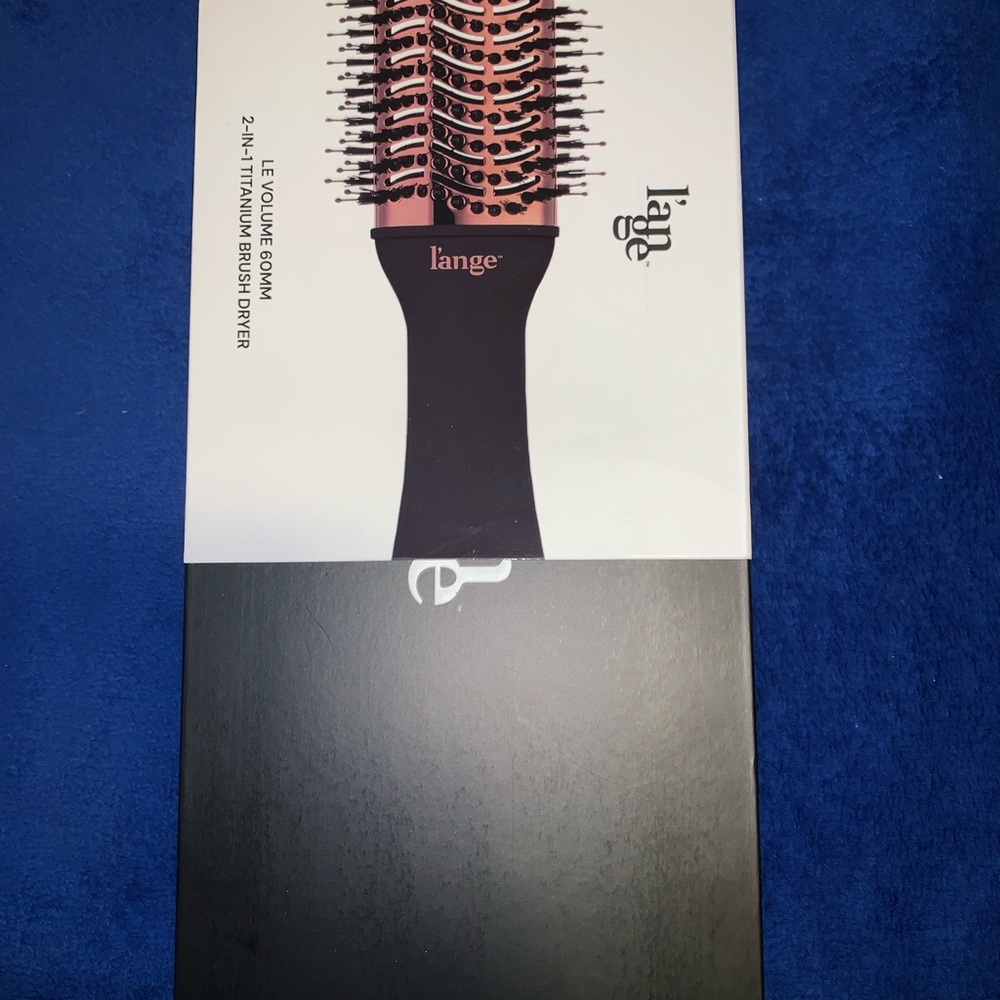NIB L’ANGE HAIR LE VOLUME 2 IN 1 TITANIUM BLOW DRYER/ HOT AIR BRUSH IN ONE